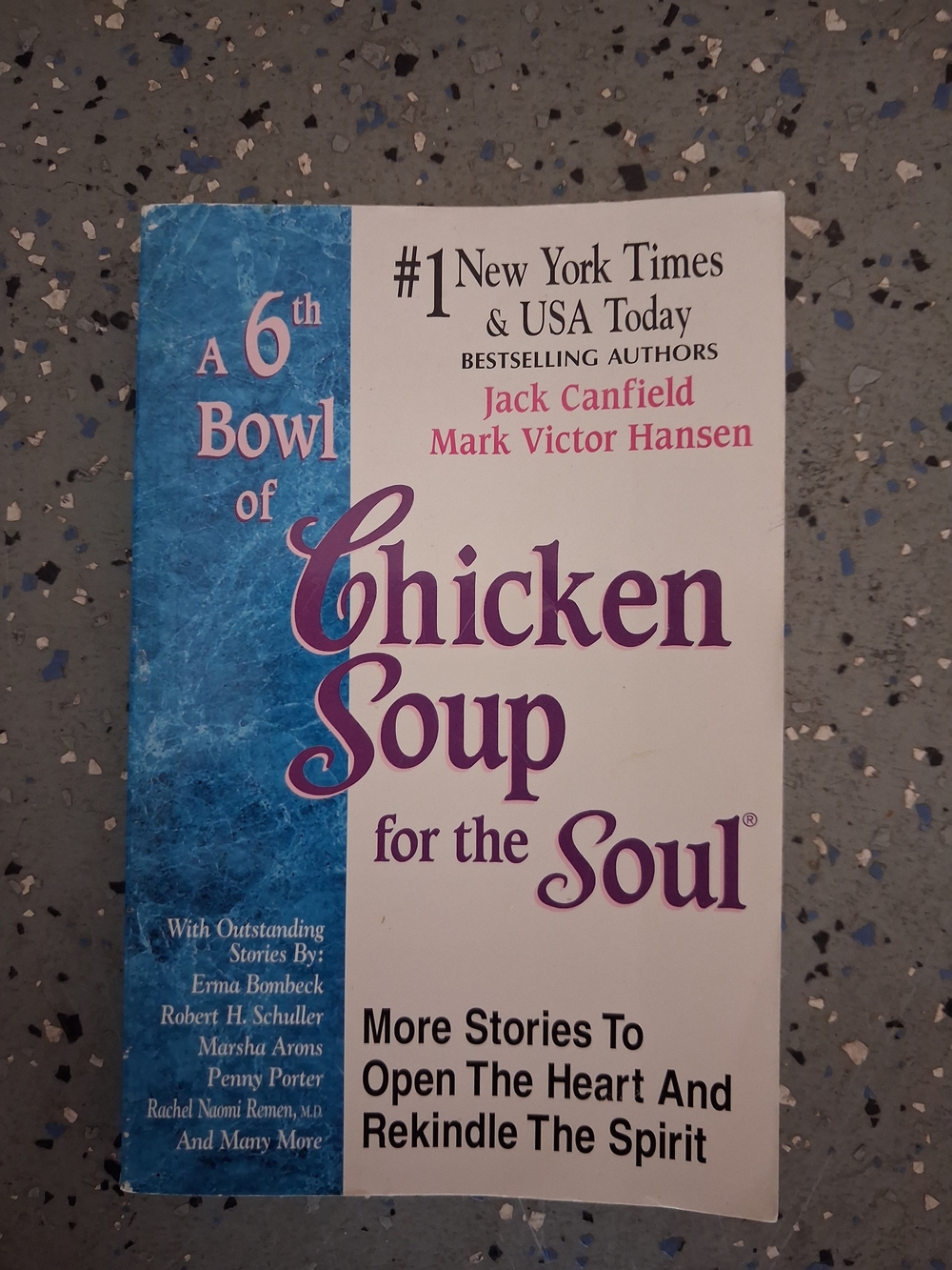 Chicken Soup for the Soul - A 6th Bowl (White & Blue with Purple Title)